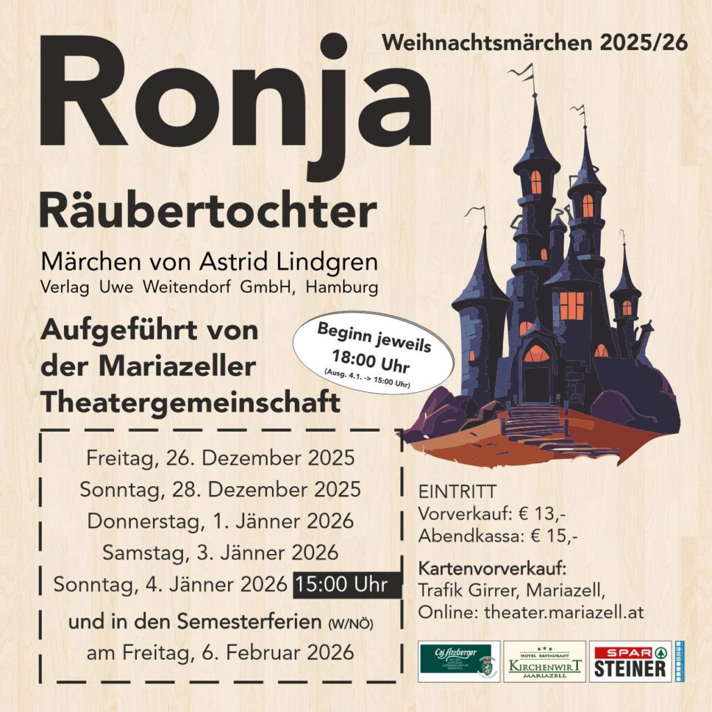 Ronja Räubertochter - Grafik: girrer.at