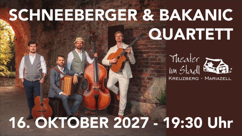 Schneeberger & Bakanic Quartett - Foto: Simon Reithofer